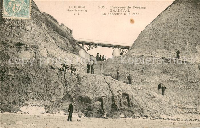 Grainval St-Leonard 76 La descente a la Mer