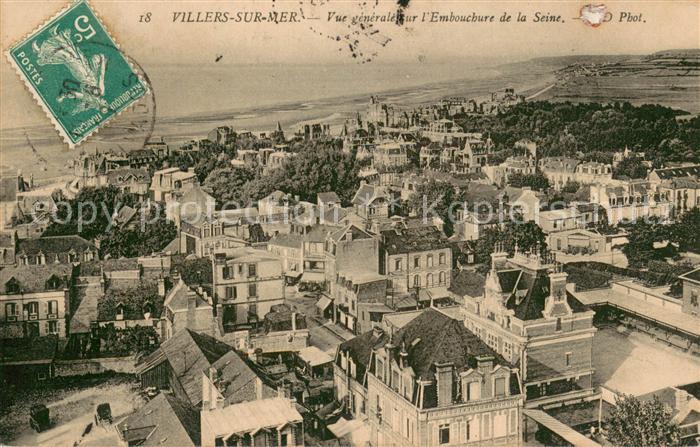 Villers-sur-Mer Vue generale sur l’Embouchure de la Seine