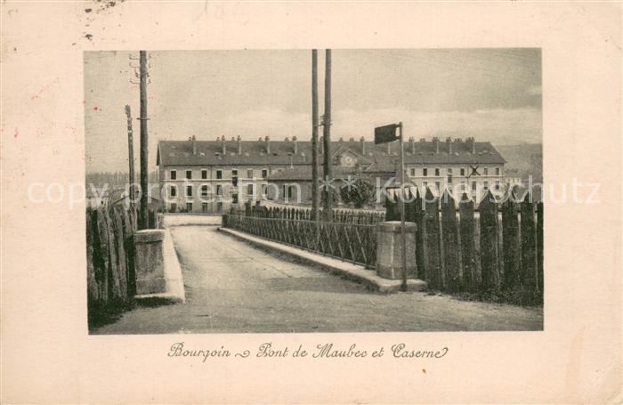 Bourgoin-Jallieu Pont de Maubes et Caserne