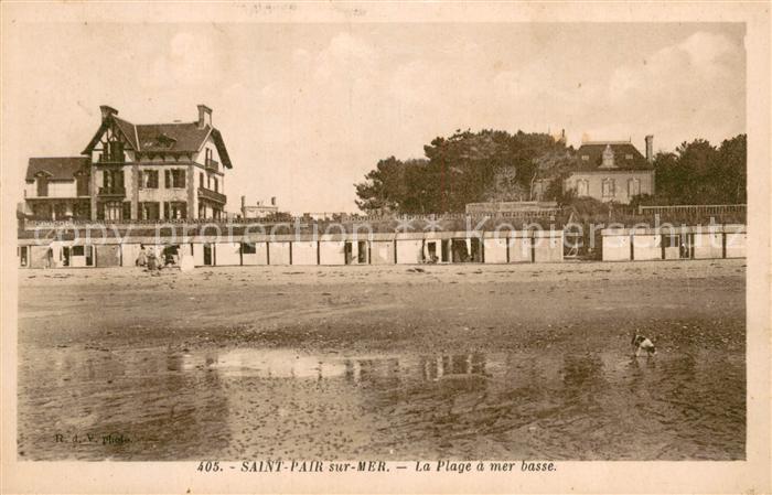 Saint-Pair-sur-Mer La Plage a mer basse