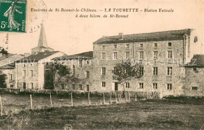 La Tourette Loire Station Estivale a deux kilometre de St Bonnet le Chateau