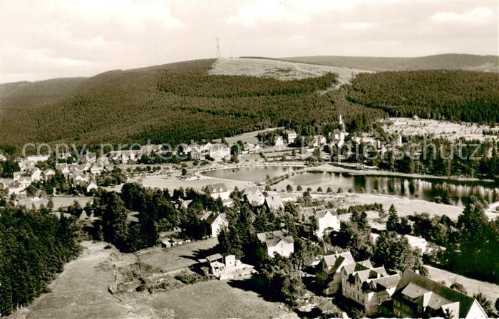 Hahnenklee-Bockswiese Harz Fliegeraufnahme