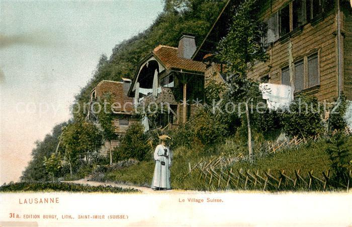 Lausanne VD Le Village Suisse