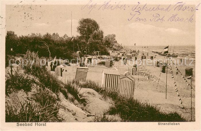 Horst  Ostsee Niechorze Strandleben