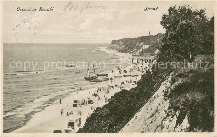 Rewahl Rewal Ostsee Strandpartie