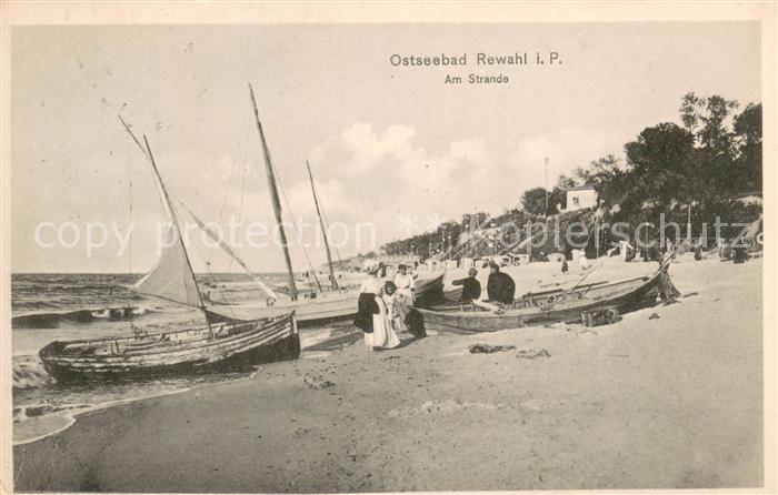 Rewahl Rewal Ostsee Am Strand