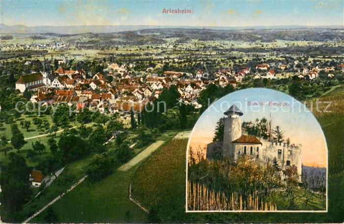 Arlesheim BL Panorama Schloss Birseck
