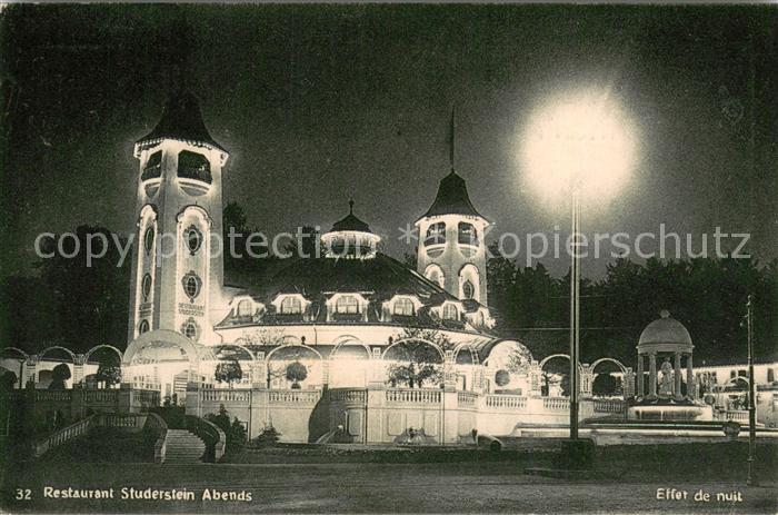 Bern BE Restaurant Studerstein abends
