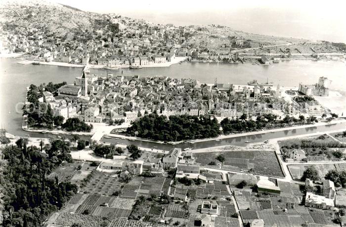 Trogir Trau Fliegeraufnahme