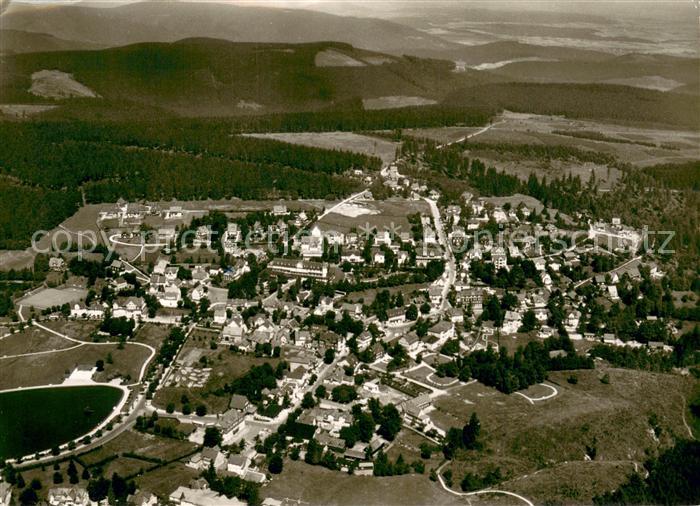 Hahnenklee-Bockswiese Harz Fliegeraufnahme