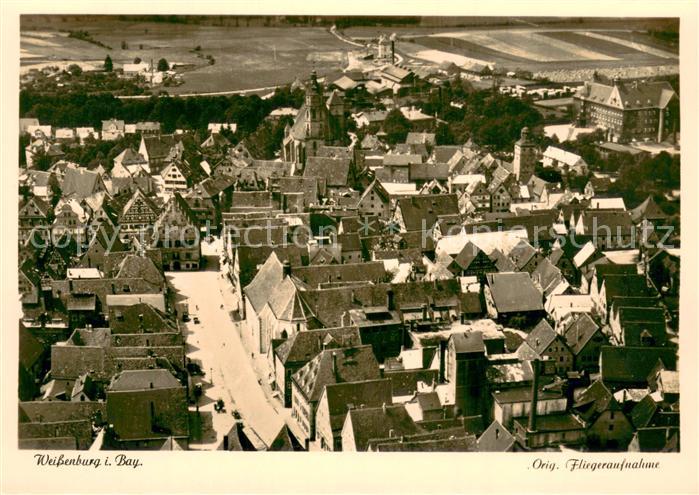 Weissenburg Bayern Fliegeraufnahme