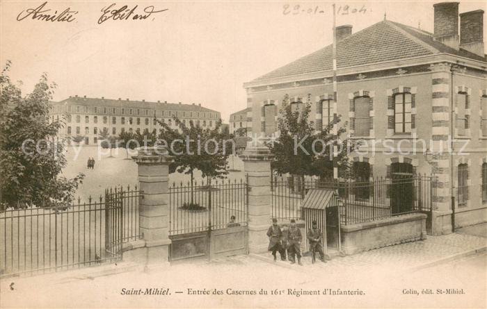 Saint-Mihiel 55 Entree des Casernes du 161e Regiment d Infanterie
