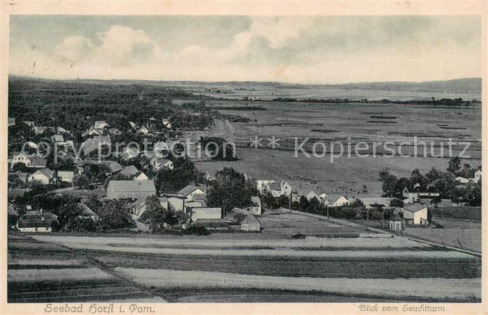 Horst  Ostsee Niechorze Blick vom Leuchtturm