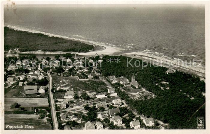 Deep Mrzezyno Ostsee Fliegeraufnahme
