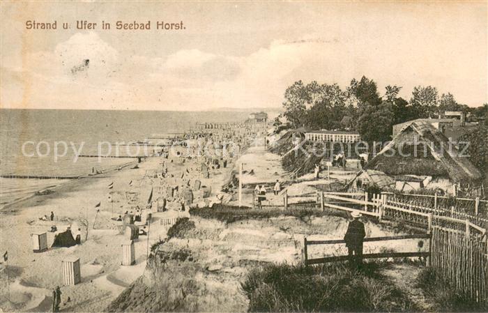 Horst  Ostsee Niechorze Strand und Ufer