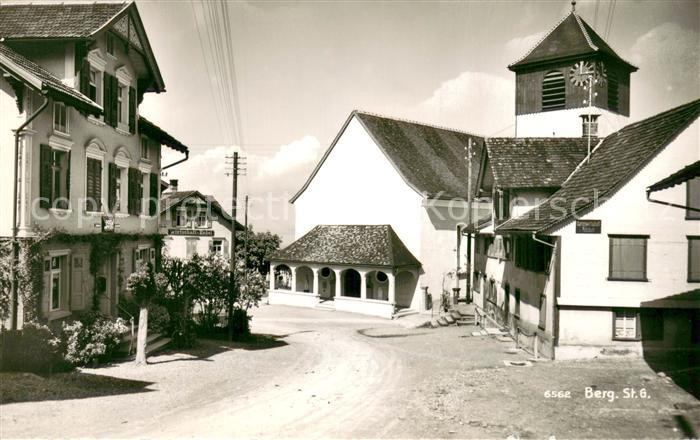 Berg SG Ortspartie mit Kirche