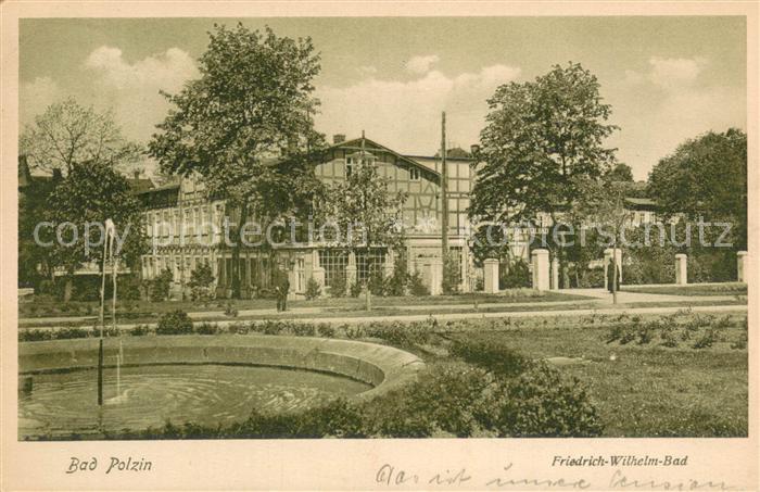 Bad Polzin Polczyn-Zdroj Friedrich Wilhelm Bad
