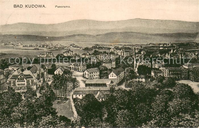 Bad Kudowa Kudowa-Zdroj Niederschlesien Panorama