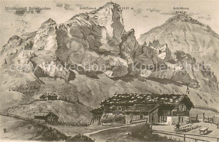 Saas-Fee Restaurant Bruenlistock Schilthorn