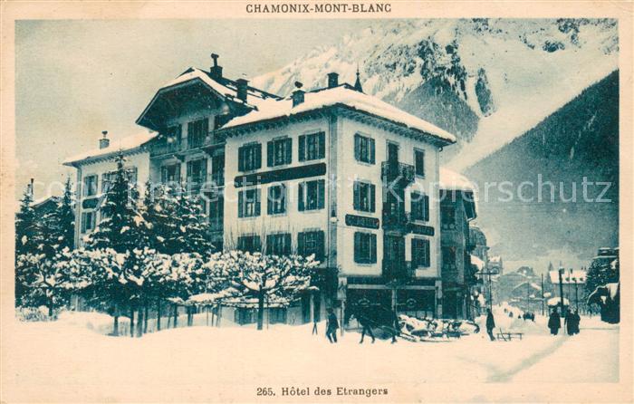 Chamonix Hotel des Etrangers