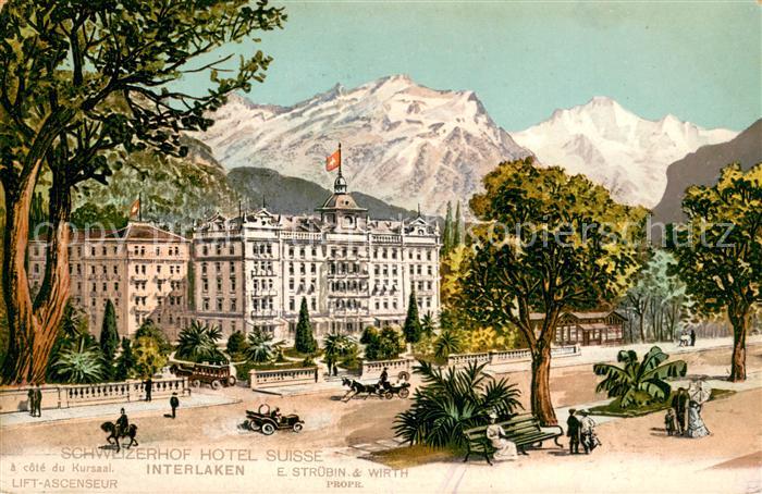 Interlaken BE Schweizerhof Hotel Suisse