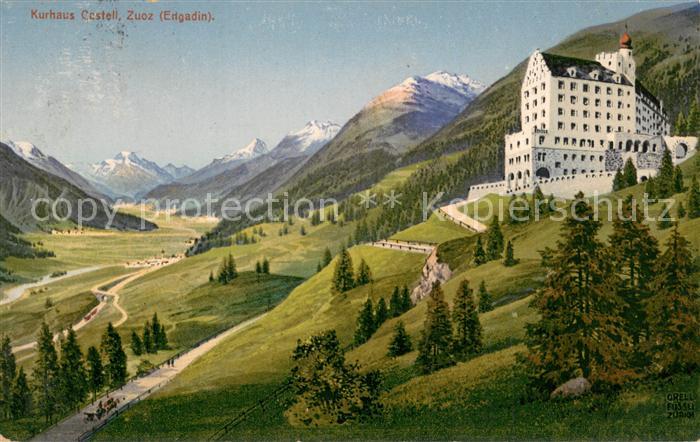 Zuoz GR Kurhaus Castell