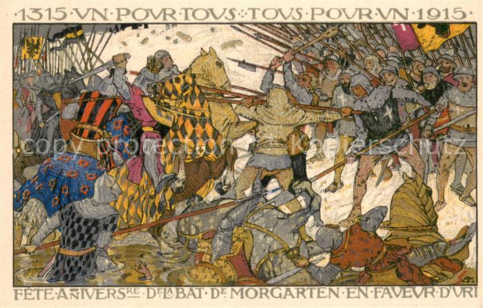 Morgarten ZG Fete Anniversaire de la Bat de Morgarten