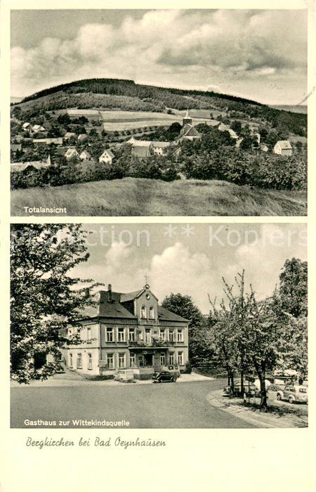 Bergkirchen Bad Oeynhausen Panorama Gasthaus zur Wittekindsquelle