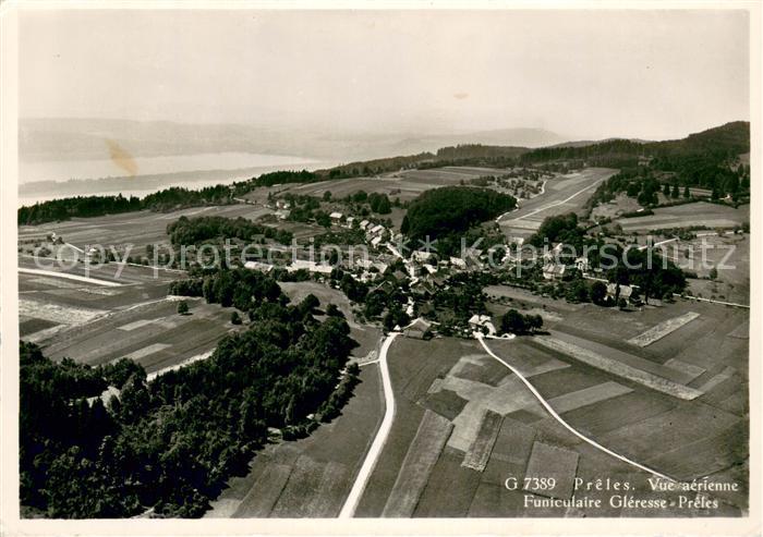 Preles Vue aerienne Funiculaire Gleresse