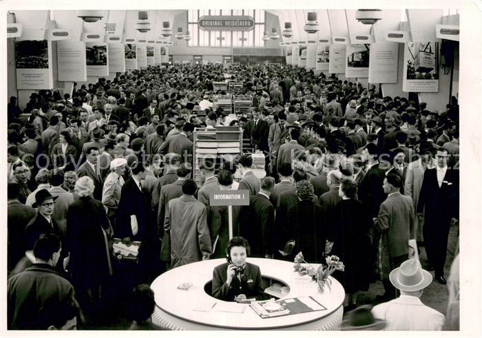 Heidelberg Neckar Veranstaltung der Heidelberger Druckmaschinen AG