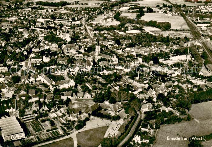 Emsdetten Fliegeraufnahme