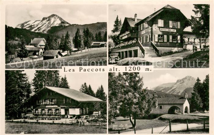 Les Paccots FR Refuge Dent de Lys Vue partielle