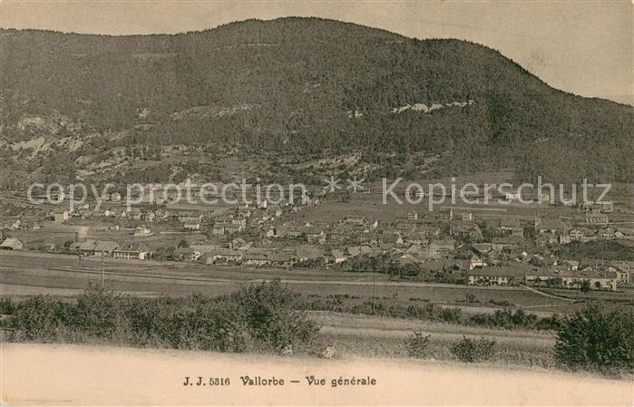 Vallorbe VD Vue generale