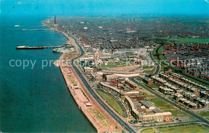 Blackpool Fliegeraufnahme
