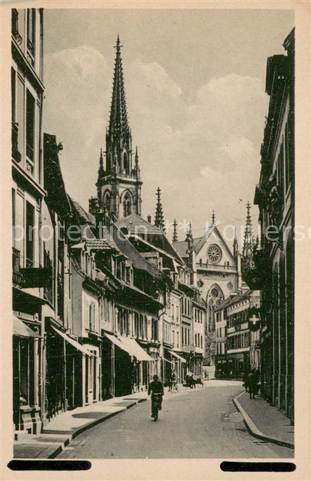 Mulhouse Muehlhausen Ortspartie