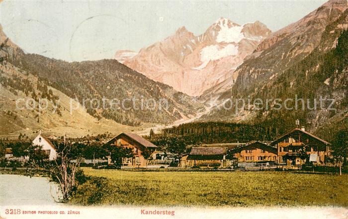 Kandersteg BE Panorama