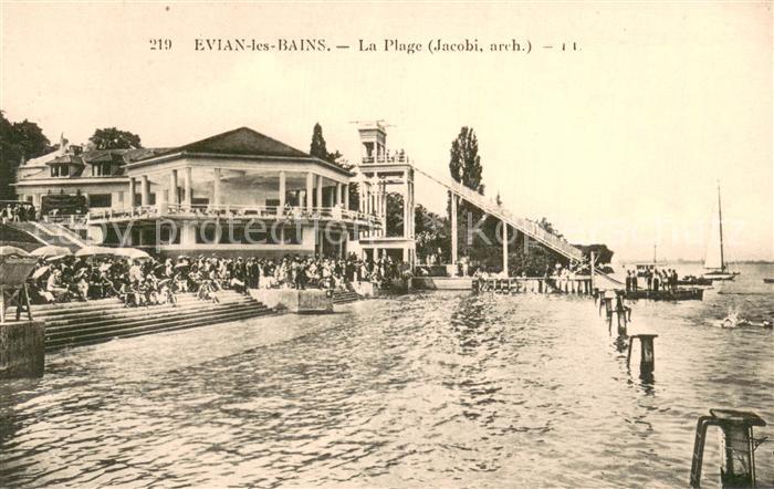 Evian-les-Bains 74 La Plage