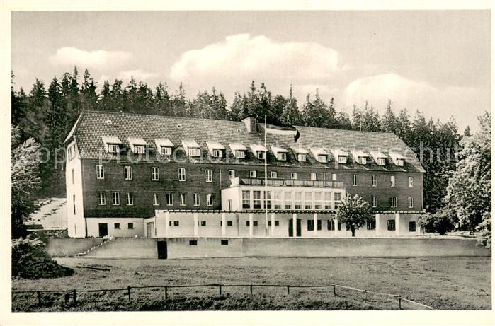 Festenburg Clausthal-Zellerfeld Erholungsheim des Sozialwerkes der Deutschen Bun