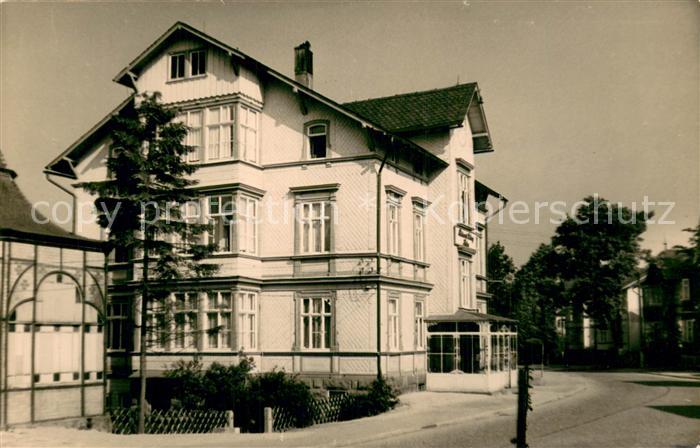 Oberhof Thueringen Zentrag Erholungsheim