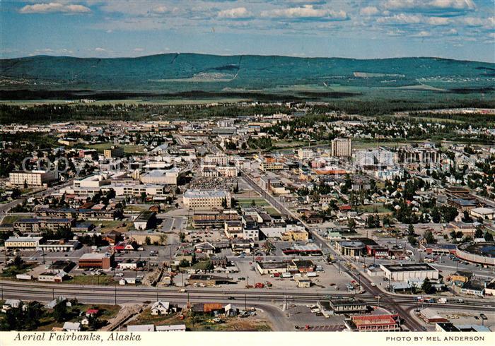 Fairbanks Alaska Aerial view