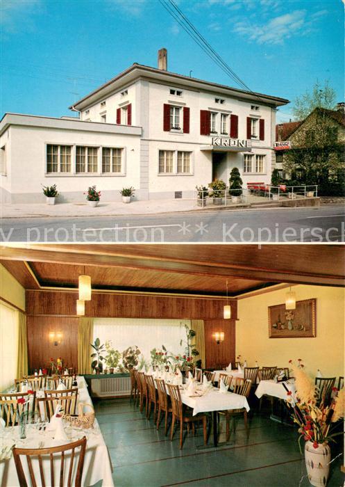 Nottwil Gasthaus Krone Gaststube