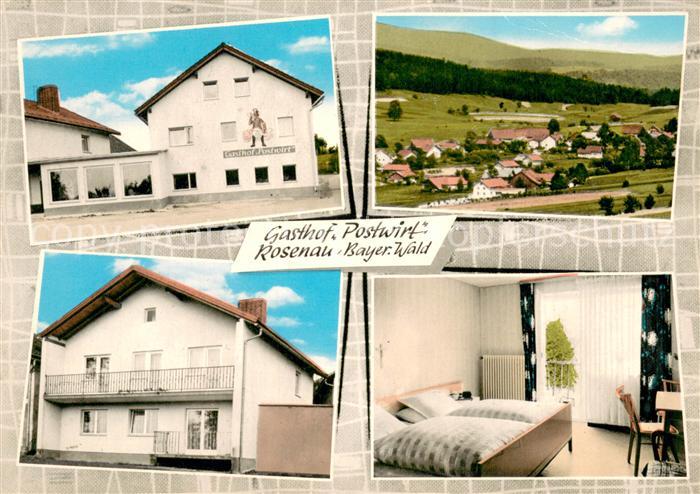 Rosenau Grafenau Gasthof Postwirt Panorama Gaestezimmer