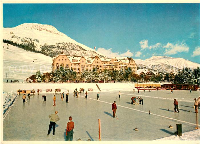 Celerina GR Hotel Cresta Palace Eisbahn