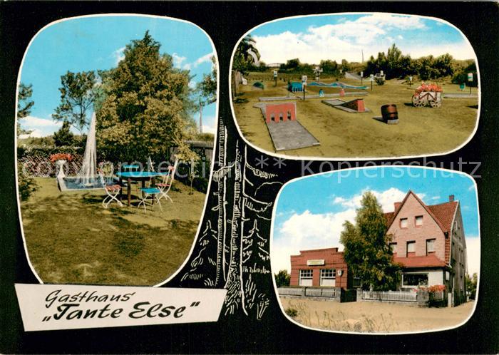 Mehle Gasthaus Tante else Garten Minigolfanlage