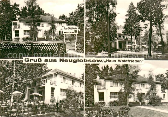 Neuglobsow Haus Waldfrieden Freiterrasse