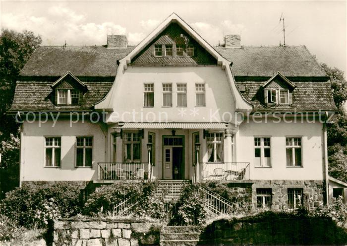 Schmoelln Thueringen FDGB Erholungsheim im Ortsteil Neuschmoelln