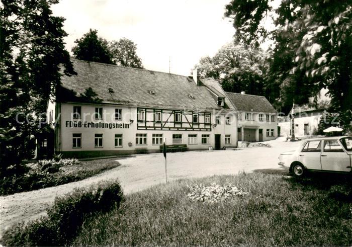 Oberschoena Mittelsachsen FDGB Erholungsheim Oelmuehle