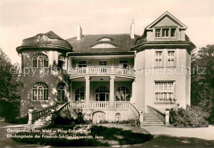 Georgenthal Gotha Haus Eichengrund Erholungsheim der Friedrich Schiller Universi