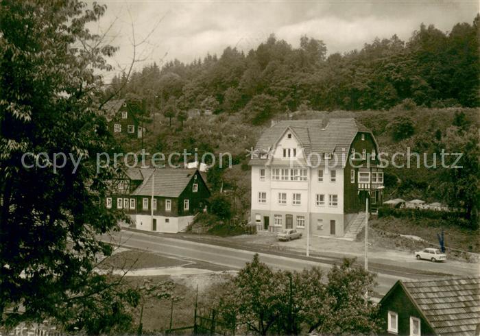 Hirschbach Thueringer Wald FDGB Erholungsheim Einheit