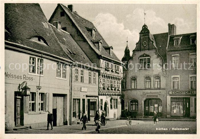 Koethen Anhalt Holzmarkt